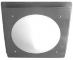 Stainless steel ceiling light