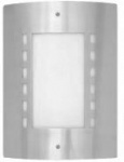 Stainless steel wall light