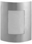 Stainless steel wall light