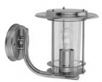 Stainless steel wall light