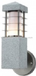 Stainless steel wall light