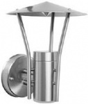 Stainless steel wall light