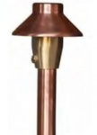 Path lights, landscape lighting, garden lighting, brass lighting