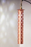 Copper pendant light