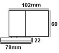 Stainless steel spotlight