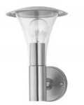 Stainless steel wall light