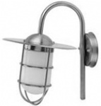 Stainless steel wall light
